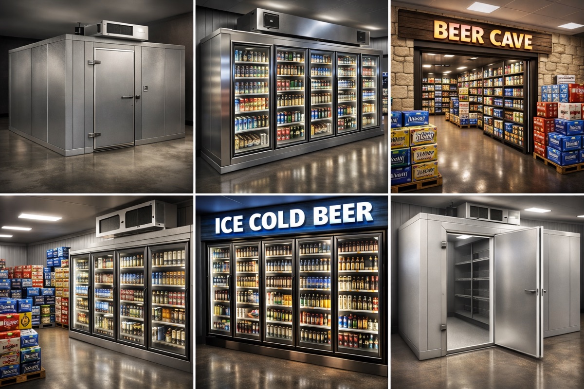 Commercial walk-in cooler product support
